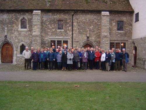 Ramblers Christmas Lunch 2004 - Aylesford Friars